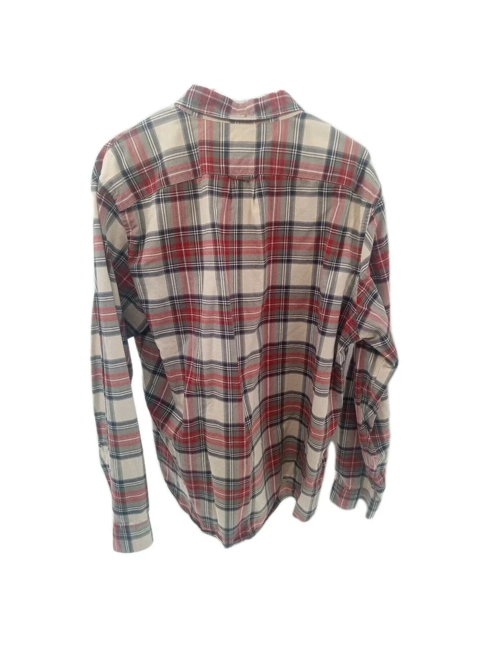 J. Crew Shirt Mens XL Multicolor Plaid Tartan Vintage Oxford Button Up Casual